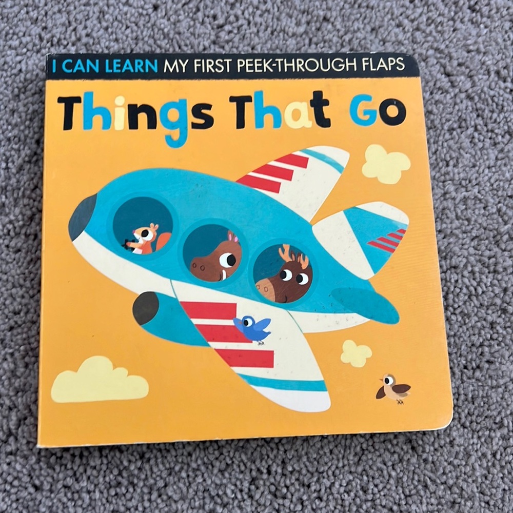 Things that Go flap book